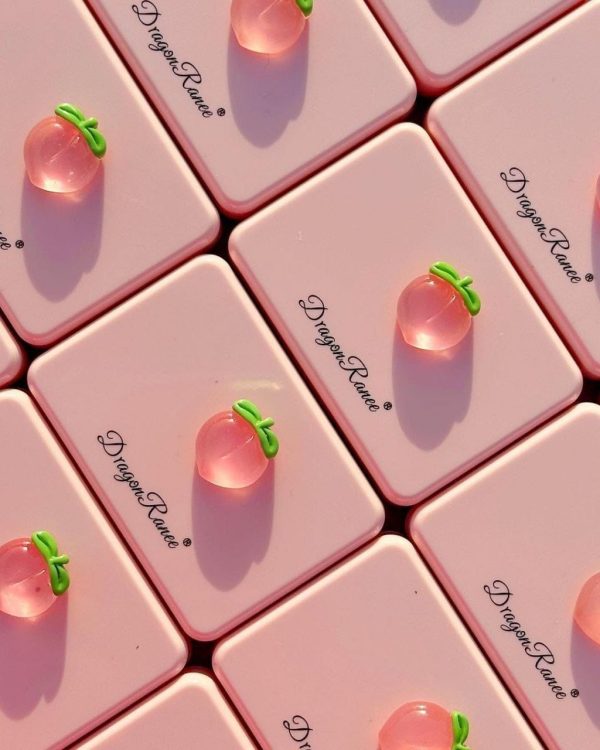 5 Pcs Dragon Ranee Peach Mini Lipstick Set | Long Lasting Makeup Waterproof Lipstick (random Color)