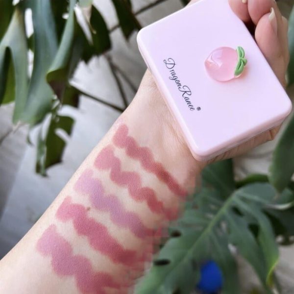 5 Pcs Dragon Ranee Peach Mini Lipstick Set | Long Lasting Makeup Waterproof Lipstick (random Color)