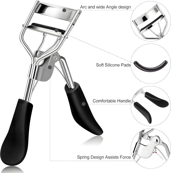 Long Lasting Eyelash Curler For Stunning Curls | Professional Lash Curler For Natural Lift & Curl