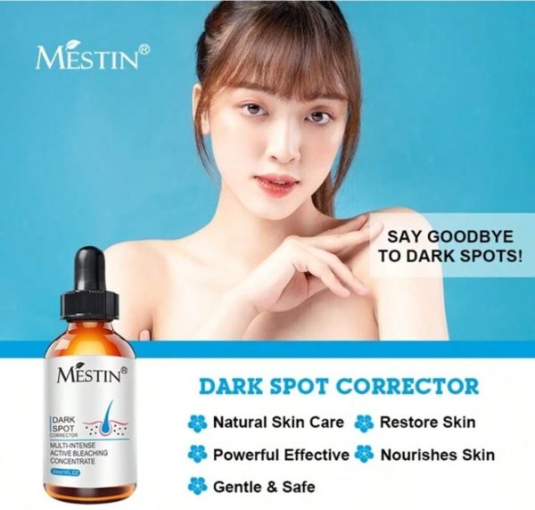 Mestin Anti-sun Spot Essence 30ml – Corrects Hyperpigmentation, Fades Dark Spots, Evens Skin Tone, 100% Natural Ingredients, Delays Aging