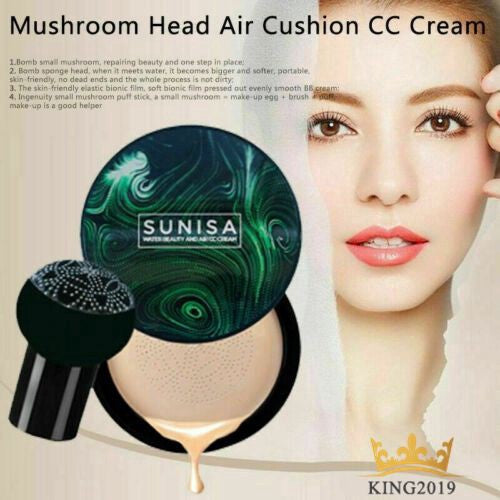 Sunisa Water Light Beauty Cushion Cc Cream – Lightweight, Hydrating, And Flawless Coverage For A Radiant Complexion ( 20gm Quantity )